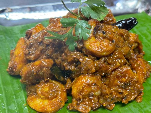 Shrimp Pepper Fry